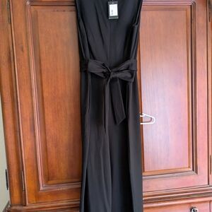 Kate Spade Black Sleeveless Jumpsuit